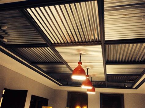 sheet metal basement ceiling|basement ceiling materials ideas.